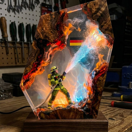 Feuerwehr Harzlampe