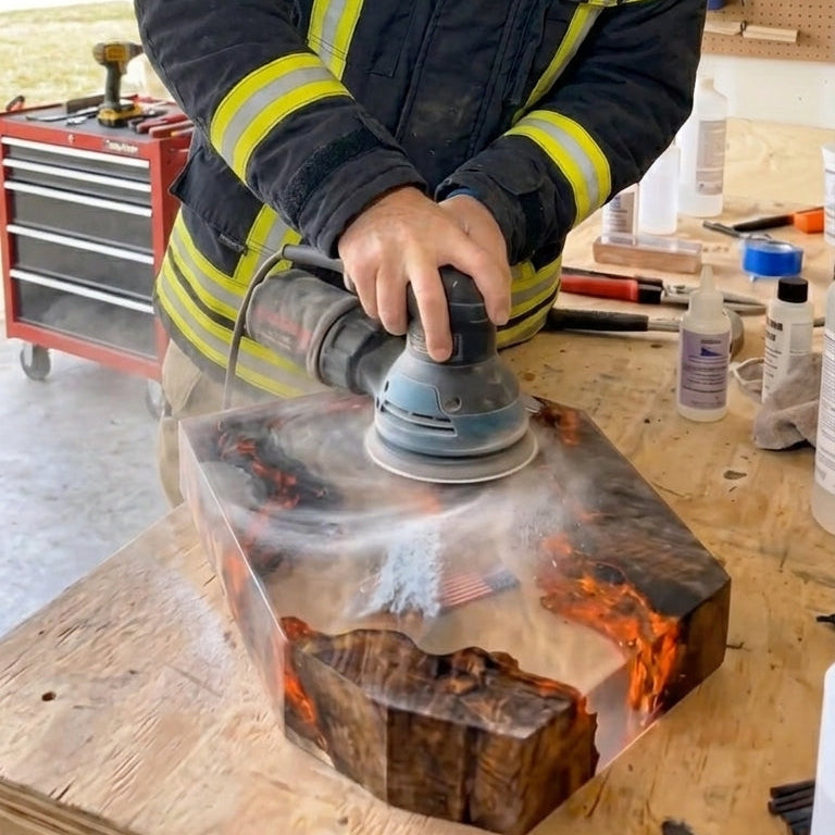 Feuerwehr Harzlampe